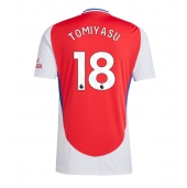 Maillot de football Réplique Arsenal Takehiro Tomiyasu #18 Domicile 2024-25 Manche Courte