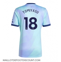 Maillot de football Réplique Arsenal Takehiro Tomiyasu #18 Troisième 2024-25 Manche Courte