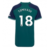 Maillot de football Réplique Arsenal Takehiro Tomiyasu #18 Troisième Femme 2023-24 Manche Courte