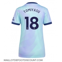 Maillot de football Réplique Arsenal Takehiro Tomiyasu #18 Troisième Femme 2024-25 Manche Courte