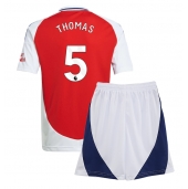 Maillot de football Réplique Arsenal Thomas Partey #5 Domicile Enfant 2024-25 Manche Courte (+ Pantalon court)