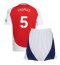 Maillot de football Réplique Arsenal Thomas Partey #5 Domicile Enfant 2024-25 Manche Courte (+ Pantalon court)