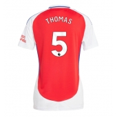 Maillot de football Réplique Arsenal Thomas Partey #5 Domicile Femme 2024-25 Manche Courte