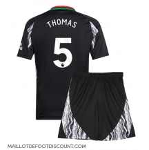 Maillot de football Réplique Arsenal Thomas Partey #5 Extérieur Enfant 2024-25 Manche Courte (+ Pantalon court)