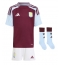 Maillot de football Réplique Aston Villa Amadou Onana #24 Domicile Enfant 2024-25 Manche Courte (+ Pantalon court)