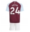 Maillot de football Réplique Aston Villa Amadou Onana #24 Domicile Enfant 2024-25 Manche Courte (+ Pantalon court)