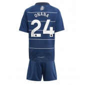 Maillot de football Réplique Aston Villa Amadou Onana #24 Troisième Enfant 2024-25 Manche Courte (+ Pantalon court)