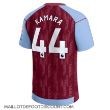 Maillot de football Réplique Aston Villa Boubacar Kamara #44 Domicile 2023-24 Manche Courte