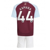 Maillot de football Réplique Aston Villa Boubacar Kamara #44 Domicile Enfant 2024-25 Manche Courte (+ Pantalon court)