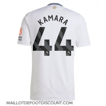 Maillot de football Réplique Aston Villa Boubacar Kamara #44 Extérieur 2024-25 Manche Courte