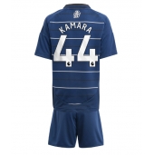 Maillot de football Réplique Aston Villa Boubacar Kamara #44 Troisième Enfant 2024-25 Manche Courte (+ Pantalon court)