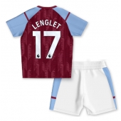 Maillot de football Réplique Aston Villa Clement Lenglet #17 Domicile Enfant 2023-24 Manche Courte (+ Pantalon court)