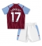 Maillot de football Réplique Aston Villa Clement Lenglet #17 Domicile Enfant 2023-24 Manche Courte (+ Pantalon court)