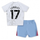 Maillot de football Réplique Aston Villa Clement Lenglet #17 Extérieur Enfant 2023-24 Manche Courte (+ Pantalon court)