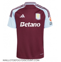 Maillot de football Réplique Aston Villa Domicile 2024-25 Manche Courte