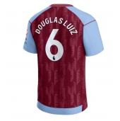 Maillot de football Réplique Aston Villa Douglas Luiz #6 Domicile 2023-24 Manche Courte