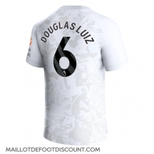 Maillot de football Réplique Aston Villa Douglas Luiz #6 Extérieur 2023-24 Manche Courte