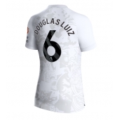 Maillot de football Réplique Aston Villa Douglas Luiz #6 Extérieur Femme 2023-24 Manche Courte