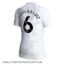 Maillot de football Réplique Aston Villa Douglas Luiz #6 Extérieur Femme 2023-24 Manche Courte