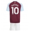 Maillot de football Réplique Aston Villa Emiliano Buendia #10 Domicile Enfant 2024-25 Manche Courte (+ Pantalon court)