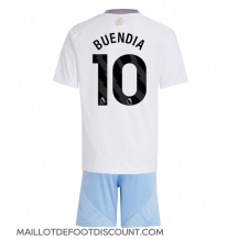 Maillot de football Réplique Aston Villa Emiliano Buendia #10 Extérieur Enfant 2024-25 Manche Courte (+ Pantalon court)