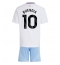 Maillot de football Réplique Aston Villa Emiliano Buendia #10 Extérieur Enfant 2024-25 Manche Courte (+ Pantalon court)