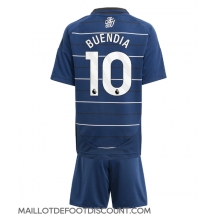 Maillot de football Réplique Aston Villa Emiliano Buendia #10 Troisième Enfant 2024-25 Manche Courte (+ Pantalon court)