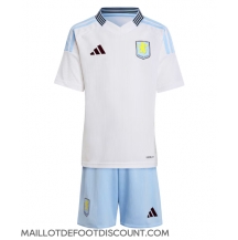 Maillot de football Réplique Aston Villa Extérieur Enfant 2024-25 Manche Courte (+ Pantalon court)