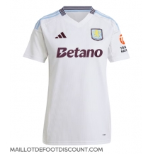 Maillot de football Réplique Aston Villa Extérieur Femme 2024-25 Manche Courte