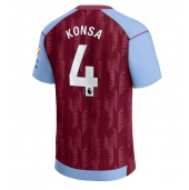 Maillot de football Réplique Aston Villa Ezri Konsa #4 Domicile 2023-24 Manche Courte