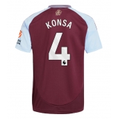 Maillot de football Réplique Aston Villa Ezri Konsa #4 Domicile 2024-25 Manche Courte