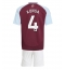 Maillot de football Réplique Aston Villa Ezri Konsa #4 Domicile Enfant 2024-25 Manche Courte (+ Pantalon court)