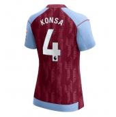 Maillot de football Réplique Aston Villa Ezri Konsa #4 Domicile Femme 2023-24 Manche Courte