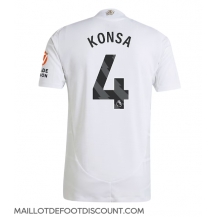 Maillot de football Réplique Aston Villa Ezri Konsa #4 Extérieur 2024-25 Manche Courte