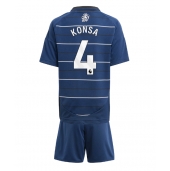 Maillot de football Réplique Aston Villa Ezri Konsa #4 Troisième Enfant 2024-25 Manche Courte (+ Pantalon court)