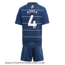 Maillot de football Réplique Aston Villa Ezri Konsa #4 Troisième Enfant 2024-25 Manche Courte (+ Pantalon court)