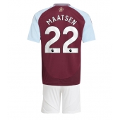 Maillot de football Réplique Aston Villa Ian Maatsen #22 Domicile Enfant 2024-25 Manche Courte (+ Pantalon court)