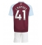 Maillot de football Réplique Aston Villa Jacob Ramsey #41 Domicile Enfant 2024-25 Manche Courte (+ Pantalon court)