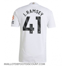 Maillot de football Réplique Aston Villa Jacob Ramsey #41 Extérieur 2024-25 Manche Courte