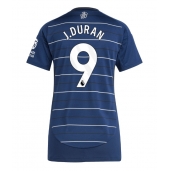 Maillot de football Réplique Aston Villa Jhon Duran #9 Troisième Femme 2024-25 Manche Courte