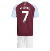 Maillot de football Réplique Aston Villa John McGinn #7 Domicile Enfant 2024-25 Manche Courte (+ Pantalon court)