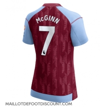 Maillot de football Réplique Aston Villa John McGinn #7 Domicile Femme 2023-24 Manche Courte