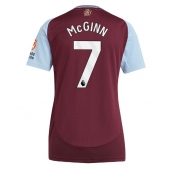 Maillot de football Réplique Aston Villa John McGinn #7 Domicile Femme 2024-25 Manche Courte