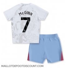 Maillot de football Réplique Aston Villa John McGinn #7 Extérieur Enfant 2023-24 Manche Courte (+ Pantalon court)