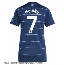 Maillot de football Réplique Aston Villa John McGinn #7 Troisième Femme 2024-25 Manche Courte