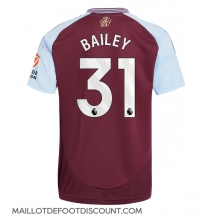 Maillot de football Réplique Aston Villa Leon Bailey #31 Domicile 2024-25 Manche Courte