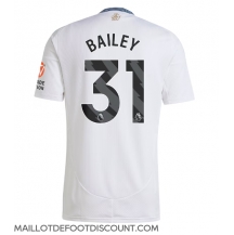 Maillot de football Réplique Aston Villa Leon Bailey #31 Extérieur 2024-25 Manche Courte