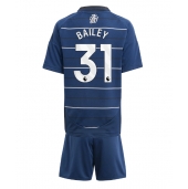 Maillot de football Réplique Aston Villa Leon Bailey #31 Troisième Enfant 2024-25 Manche Courte (+ Pantalon court)