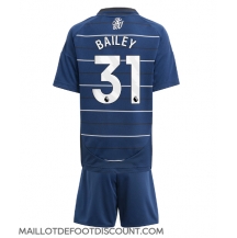 Maillot de football Réplique Aston Villa Leon Bailey #31 Troisième Enfant 2024-25 Manche Courte (+ Pantalon court)