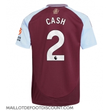 Maillot de football Réplique Aston Villa Matty Cash #2 Domicile 2024-25 Manche Courte